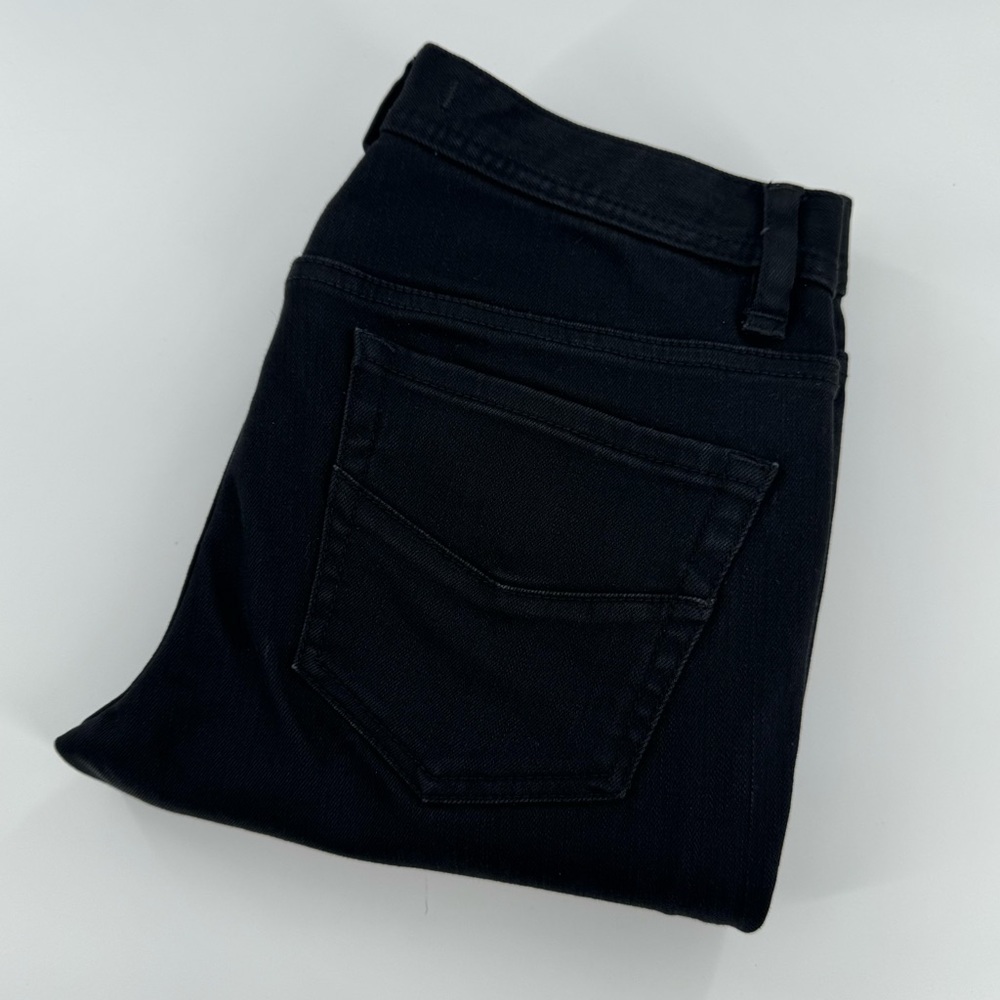 Free‎ People Women’s 28 Black Levon Skinny Side Zipper Denim Jeans